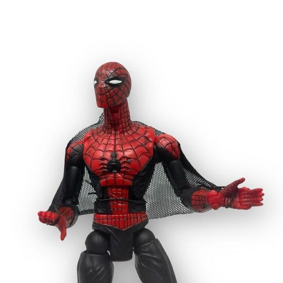 Toy Biz 2005 Marvel Legends Loose Action Figure Spider-Man Sentinel BAF with Net - Picture 4 of 10